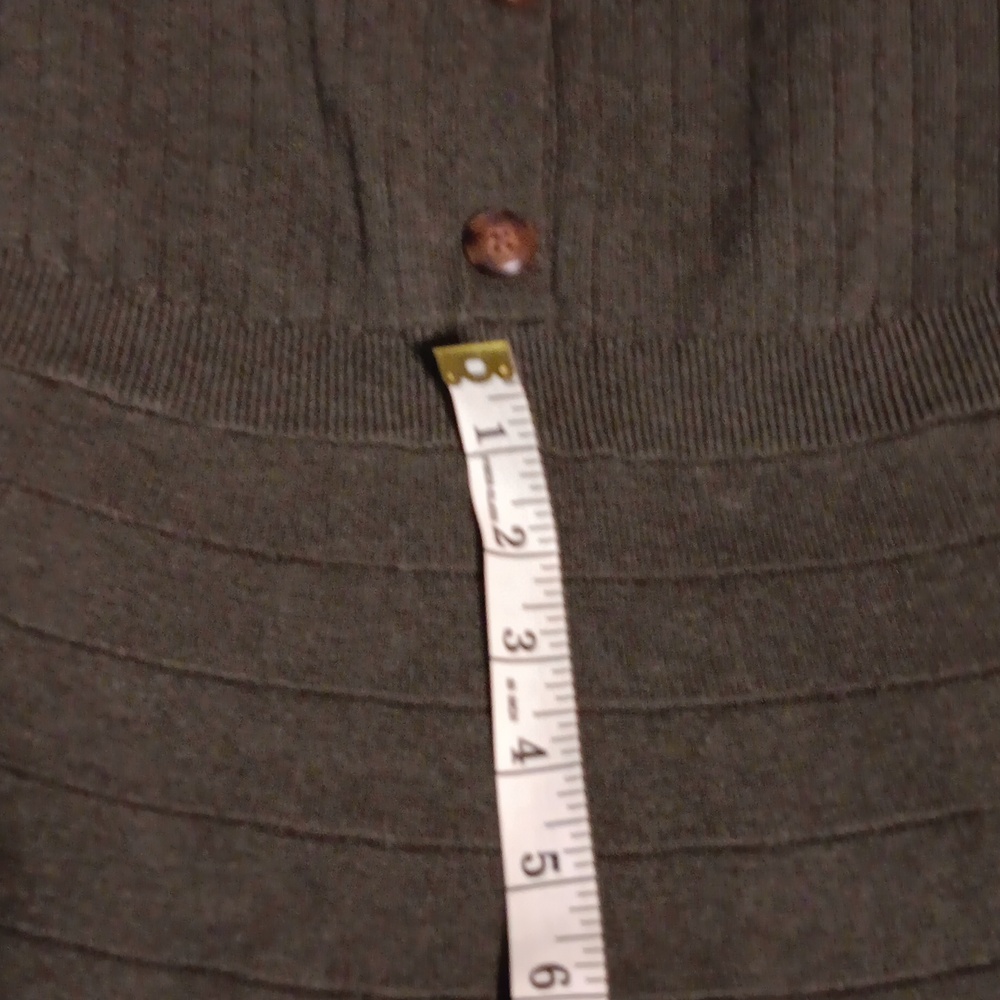 Torrid Ribbed Olive Dress - Picture 6 of 7